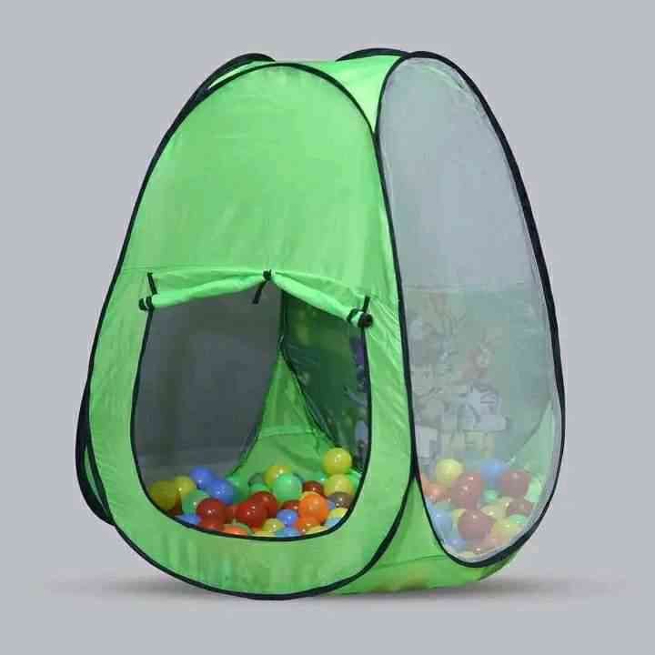 Baby Play Tent House with 50 Colorful Balls – Foldable Indoor & Outdoor - Image 2